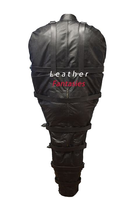 Real Leather Sleep Sack Premium Leather Bondage Body Bag Bdsm Etsy