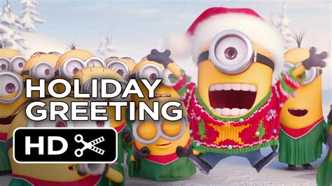 minions holiday greeting 2015 movie hd youtube