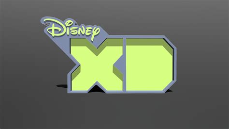 disney xd logo    model  thecupheadpro efdc sketchfab