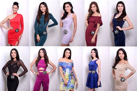 binibining pilipinas 2018 candidates get their official number