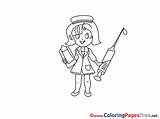 Syringe Colouring Nurse Children Coloring Pages Sheet Title Template sketch template