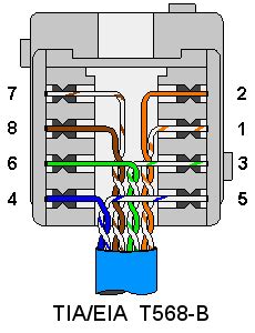 rj wall plate wiring diagram