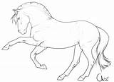 Stable Fjord Lineart Horses Template sketch template