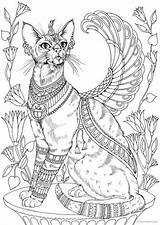 Printable Egyptian Ausmalbilder Tiere Ausmalen Katze Colouring Magische Favoreads ägypten Drawings Katzen Gypten Malvorlagen Vorlagen Coloringart sketch template