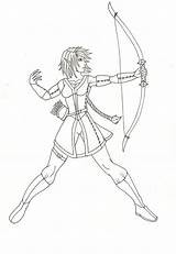 Archer sketch template