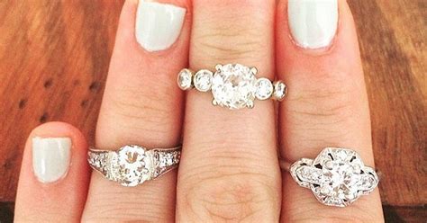 engagement ring instagram account popsugar love and sex