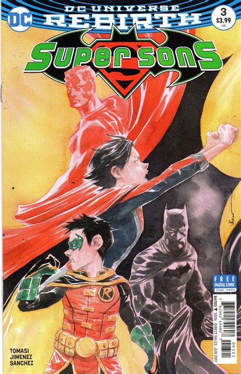 Super Sons 3 2017 Comics Dc Universe Rebirth Dc Comic Books
