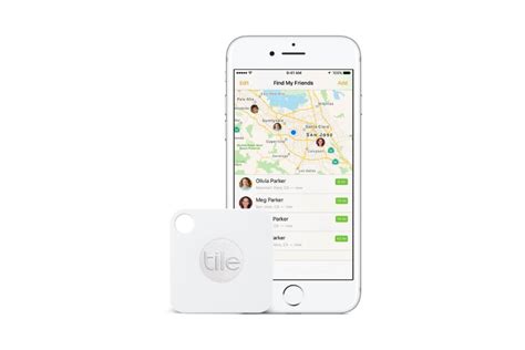 apple reportedly working   tile  item tracker   app  merge find  iphone