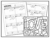 Activity Coloring Quadrilaterals Squares Rectangles Rhombi Parallelograms Preview sketch template