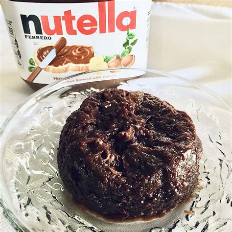 flourless nutella mug cake girl  food