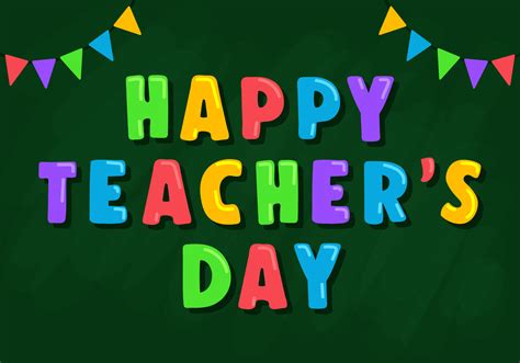 happy teachers day sign