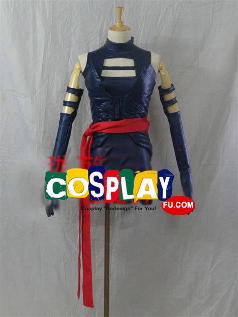 Custom Psylocke Cosplay Costume Apocalypse Black From X