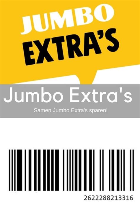 jumbo bonuskaart downloaden app