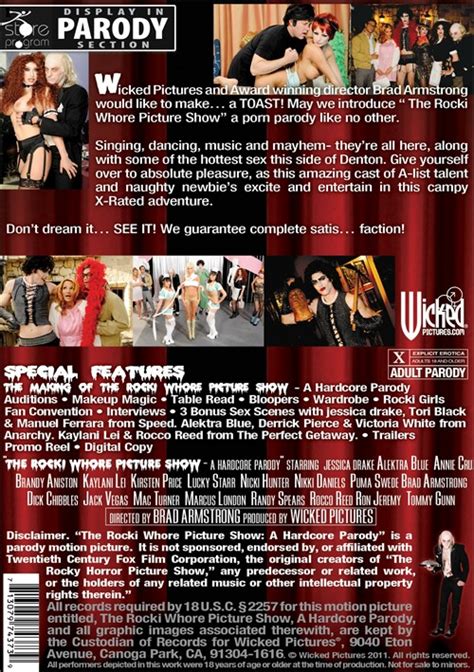 rocki whore picture show a hardcore parody 2011 adult dvd empire
