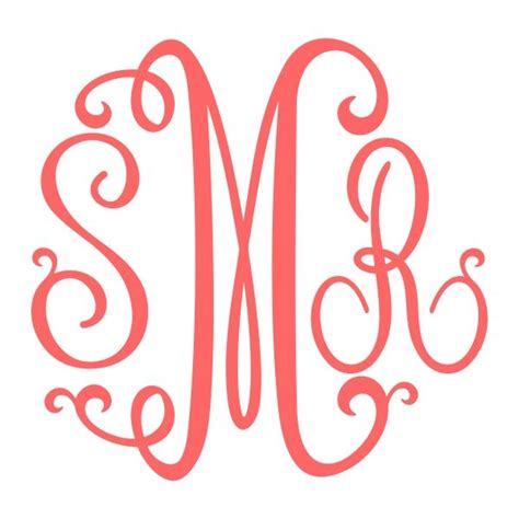 monogram svg files  cricut arabesque dots cuttable font