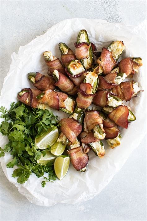 bacon wrapped jalapeno poppers girl  gourmet