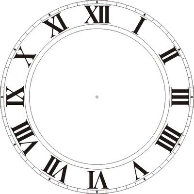 clock faces printables clocks pinterest