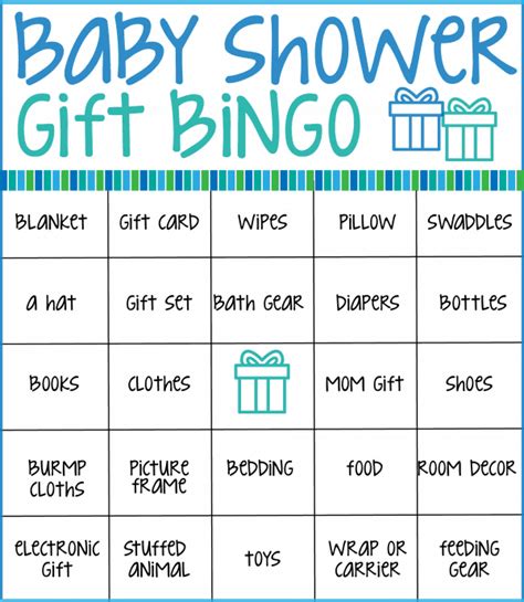 baby shower bingo cards real housemoms