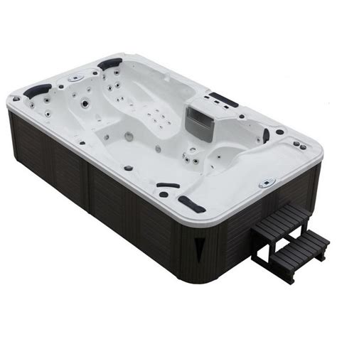 Large Hot Tub With 7 Seats 2 Lounge Ozone Therapy Heater
