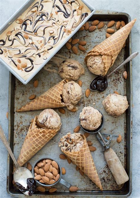 no churn mocha almond fudge ice cream incredibly easy coffee ice cream