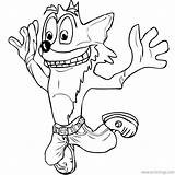 Crash Falling Bandicoot Coloring Down Pages Xcolorings 1024px 107k Resolution Info Type  sketch template