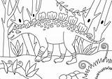 Ankylosaurus Dinosaurus Kolorowanka Drukuj sketch template