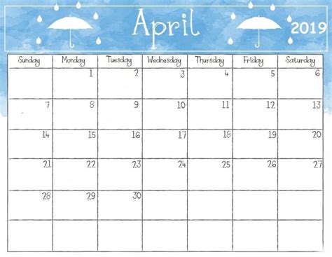 cute printable blank calendar template calendar template printable