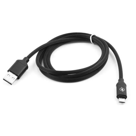 rubber usb   micro usb transfer charging data cable  long black walmartcom walmartcom
