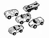 Cars Coloring Pages Toy Car Drawing Printable Getdrawings sketch template