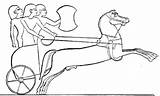 Chariot Chariots Hittite sketch template