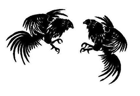Game Cock Rooster Sparing Fighting Dixie Rebel Decal