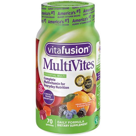 vitafusion multivites gummy vitamins ct walmartcom