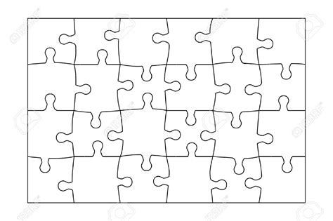 piece puzzle template google search teaching stuff pinterest