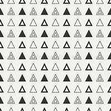 Drukken Geometrische Naadloze Verpakkend Abstracte Driehoek Patroon Lijn Abstract Wrapping Triangle Vect sketch template