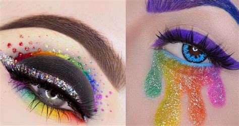 whoa this rainbow makeup tutorial has almost 2 million views