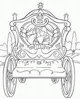 Carriage Colouring sketch template