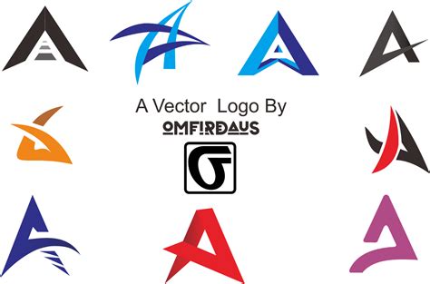 konsep terbaru huruf  desain logo