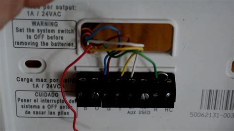 duo therm thermostat wiring