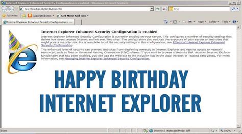microsofts internet explorer web browser turns  years