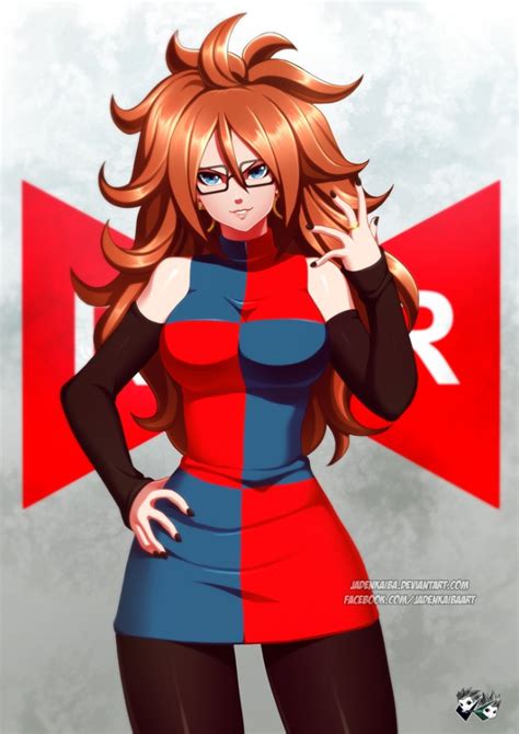 the internet is obsessing over dragon ball s android 21