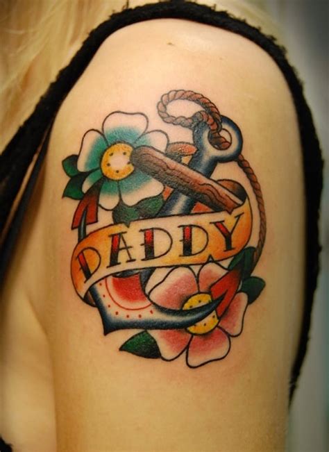 lovely dad tattoo designs