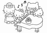 Pianino Kolorowanki Bestcoloringpagesforkids Sanrio sketch template