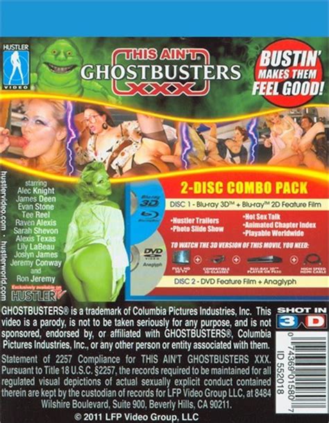 This Ain T Ghostbusters Xxx 3d Parody Dvd Blu Ray Combo