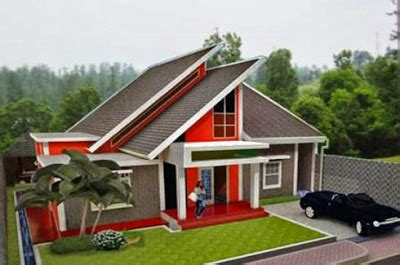 desain rumah minimalis atap asbes