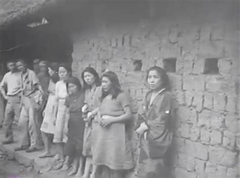 Distressing Footage Of Sex Slaves Used By Soldiers In World War Two