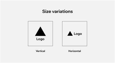 logo size guidelines  websites social media  print
