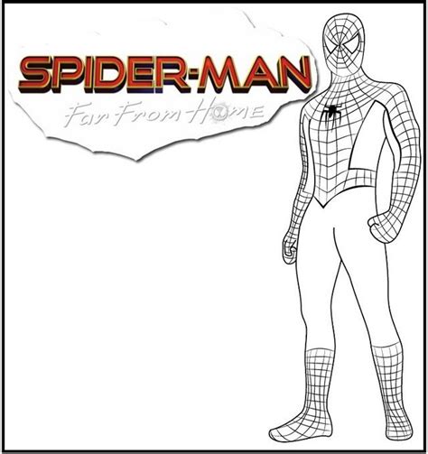 spider man   home coloring page spiderman coloring pages