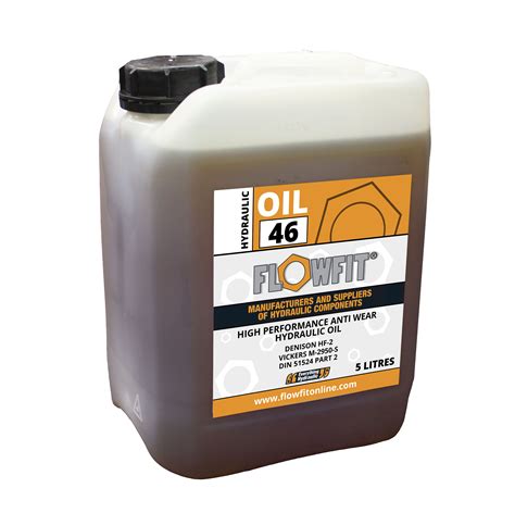 flowfit hydraulic oil iso   litre hydraulic oil oils lubricants