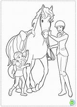 Barbie Coloring Horse Pages Pony Colouring Tale Dinokids Sisters Print Her Chelsea Popular Girls Cheval Close sketch template