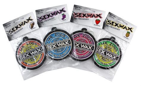 sex wax air freshener assorted pack 4 lufterfrischer ebay